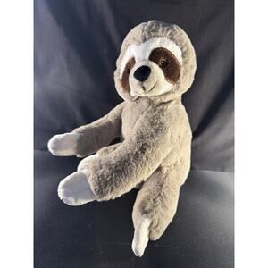Wild Republic Ecokins 100% Recycled Water Bottle Plush Sloth Super Soft 12"